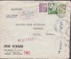 1942. PORTUGALInteresting Beautiful Censored Cover To Storebro, Sweden With 10 C + 5$00 LUSIA... (Michel 601) - JF542798 - Neufs