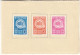 UNESCO - Roumanie - Timbres De 1956 - émis Par La Communauté Roumaine En Espagne - Armoiries - - Briefe U. Dokumente