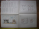 XXe Planche PETITES CONSTRUCTIONS FRANCAISES Maison Atelier Serrurerie Thezard - Architecture