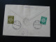 Registered FDC With Tabs Amnishav Israel 1956 - Used Stamps (with Tabs)