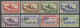 SOUDAN 1942 N° 10/17 * Neufs MH Trace Charnière TTB C 10.25 € Avions Planes Animaux Arbres Trees - Unused Stamps