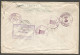 1947 Registered Cover 18c War/Peace CDS Toronto Stn L Ontario To USA - Histoire Postale