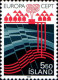 Islande Poste N** Yv:551/552 Europa Cept Grandes œuvres Du Génie Humain - 1983
