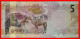 * GREAT BRITAIN (2020-2022): QATAR  5 RIYALS 2020 SHIP STALLION FLOWER CRISP JUST PUBLISHED!  · LOW START!  NO RESERVE! - Qatar