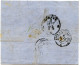 SUISSE - SBK 31  10C SUR LETTRE DE LAUSANNE POUR LA FRANCE INSUFFISANT + TAXE 4, 1863 - Brieven En Documenten