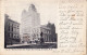 3814 – B&W PC – New York Beecher Statue & Temple Bar Building – Undivided Back – Stamp Postmark 1907 – Good Condition - Brooklyn