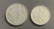 ITALIA  -  2 Monete 50  + 100 Lire   - Anno 1974  - - 50 Lire