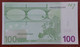 100 EURO M006C2 Spain Draghi Serie V About UNC - 100 Euro