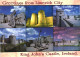 LIMERICK, MULTIPLE VIEWS, ARCHITECTURE, CASTLE, BALLISTA, FLAG, IRELAND, POSTCARD - Limerick