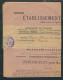 FRANCE N° 108 Obl. Sur Bande Journal Document Entier Jamais Ouvert Pour Cazéres - 1900-29 Blanc