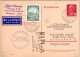 Erster KLM Flug Amsterdam-Budapest 1956 (Stempel: Berlin Luftpoststelle 1956) - Posta Aerea