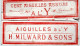 Etui Aiguilles à L'Y H.Milward & Sons - Thimbles