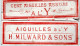 Etui Aiguilles à L'Y H.Milward & Sons - Fingerhüte