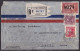 URUGUAY. 1946/Montevideo, Registered-letter/envelope, Mixed Franking/airmail. - Uruguay