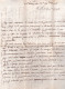 1726 - Marque Postale TERNAY, Rhone Sur LAC De 3 P. Vers Paris, Hôtel Du Chancelier De France - Règne De Louis XV - 1701-1800: Précurseurs XVIII