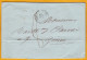 1850 - Lettre En Français De Nizza / Nice Maritime Vers Genova / Gênes (les 2 Villes Alors En Piémont-Sardaigne) - Sardinien