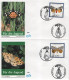 Germany Deutschland 1992 FDC Fur Die Jugend, Butterfly Butterflies, Schmetterling Schmetterlinge, Canceled In Berlin - 1991-2000