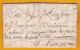 1721 - Marque Postale CASTRE, Castres Sur Agoût, Tarn Sur Lettre Avec Correspondance De 4 Pages Vers LION, Lyon, Rhône - 1701-1800: Précurseurs XVIII