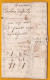 1721 - Marque Postale CASTRE, Castres Sur Agoût, Tarn Sur Lettre Avec Correspondance De 4 Pages Vers LION, Lyon, Rhône - 1701-1800: Vorläufer XVIII