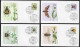 Germany Berlin. FDC Mi. 712-715. 4 Envelopes.  Youth: Pollinators.  FDC Cancellation On FDC Envelopes - 1981-1990