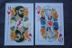 2 PCs Lot /  A Song Of Ice And Fire - Modern Russian Postcard - Playing Cards - Spielkarten