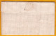 1737 - Marques Postales TAMPON + MANUSCRITE DE CARCASSONNE, Aude Sur LAC De Pennautier Vers Marseille, BdR - 1701-1800: Vorläufer XVIII