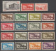 INDOCHINE - 1933/1939 - ANNEES COMPLETES De POSTE AERIENNE YVERT N° A1/16 * MH - COTE = 58 EUR - Nuevos