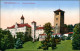 Ansichtskarte Waldenburg (Sachsen) Schloss (Sanatorium) 1929 - Waldenburg (Sachsen)