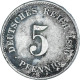 Monnaie, Allemagne, 5 Pfennig, 1890 - 5 Pfennig