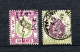 Hong Kong 1904 Old Edward VII Stamps (Michel 85/86) Nice Used - Usados