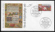 Germany Berlin. FDC Mi. 744-747. 4 Envelopes.  Welfare: Miniatures.  FDC Cancellation On FDC Envelopes - 1981-1990