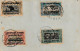 1916 TABORA MILTARY POST CARD FROM BELGIAN CONTO WITH FOUR STAMPS RU 30 + 31 + 32 +34 RARITY (OCOUPATION) - Briefe U. Dokumente