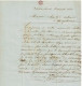 TP 11 S/LAC Maison Janssens Obl. 8 Barres + BXL 21/4/61 > Notaire Synghem C. D'arrivée Gavre 22/4/1861 Distribution - Oblitérations à Barres: Perceptions