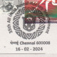 35th All In Dia Postal Hockey Tournement 2024, Special Cancellation Of Last Day @ Chennai, Sport, Picture Postcard, PPC - Hockey (Field)