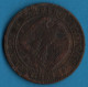 FRANCE 2 CENTIMES 1862 BB Grand F# 108A, Gad# 104, KM# 796 Napoléon III - 2 Centimes