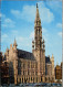 BELGIUM BRUXELLES BRUSSEL GRAND PLACE TOWNHALL MUNICIPALITY POSTCARD ANSICHTSKARTE POSTKARTE CARTOLINA CARTE POSTALE - Brussel Bij Nacht