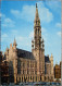 BELGIUM BRUXELLES BRUSSEL GRAND PLACE TOWNHALL MUNICIPALITY POSTCARD ANSICHTSKARTE POSTKARTE CARTOLINA CARTE POSTALE - Bruselas La Noche