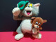 Bonito Peluche Gato Tom Y Raton Jerry Play By Play Año 1998 - Cuddly Toys