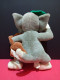 Bonito Peluche Gato Tom Y Raton Jerry Play By Play Año 1998 - Peluches