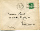 FRANCE LETTRE DEPART RENNES 10-6-1940 ILLE ET VILAINE POUR LA FRANCE - 1939-44 Iris