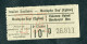 Ticket Tramway Alger Début XXe "Sté Des Tramways Algériens" Billet Tram Algérie - World