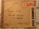 LSC Lettre De Martinique Vers 1945 Avec Cachet De Controle Postal + Ouvert Par Autorité Militaire Français Et Américain - Lettres & Documents