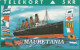 Denmark, KP 084, Mauretania, England, Steamship, Mint, Only 2500 Issued, Flag. - Danimarca