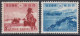 00437/ Japan 1942 Sg409/10 1st Anniversary Of Declaration Of War MNH - Ungebraucht