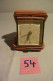 C54 Ancien Petit Réveil Vintage De Voyage - Alarm Clocks