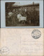 Dünaburg Daugpilis/Dźwińsk/Двинск Pfingsten Soldaten Haus WK1 1916 Privatfoto - Lettland