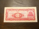 Ancien Billet De Banque Chinois Chine  China 10 Yuan 1940 - China