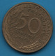 FRANCE 50 CENTIMES 1963 Marianne 4 Plis F# 197, Gad# 427, KM# 939 - 50 Centimes