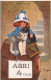 RIGHT - Cpa Illustrateur - 2934 - Abri 4 Places , Shelter For Four - Chat Cat Katze - Right