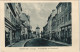 Ansichtskarte Borna Reichsstraße, Geschäfte 1943 - Borna
